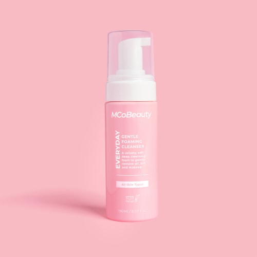 MCoBeauty Everyday Gentle Foaming Face Wash For All Skin Types Perspective: back