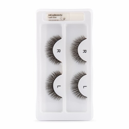 MCoBeauty Longwear False Lashes Natural Mykonos Duo Set Perspective: back