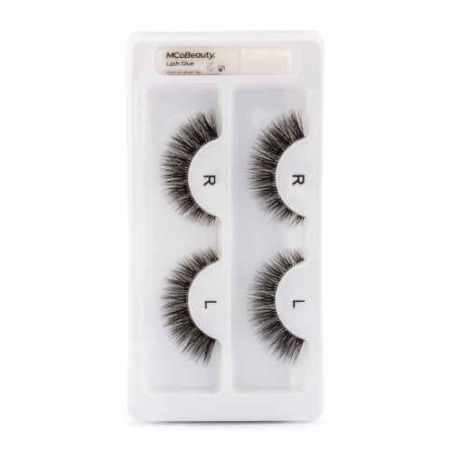 MCoBeauty Longwear False Lashes Luxe Rome Duo Value Set Perspective: back