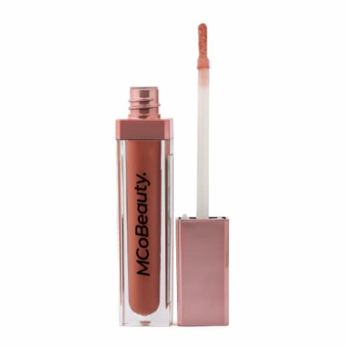 MCoBeauty Lip Lights Shine Lip Gloss with Bulit in Mirror + LED Light - Morocco Perspective: back