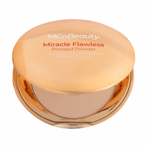MCoBeauty Miracle Flawless Pressed Powder Instantly Smooths & Blurs - 1 Fair Perspective: back