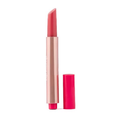 MCoBeauty Lip Plump 4-in-1 Hydrating Lip Lacquer Lip Balm Buildable Formula - Lucy Candy Pink Perspective: back