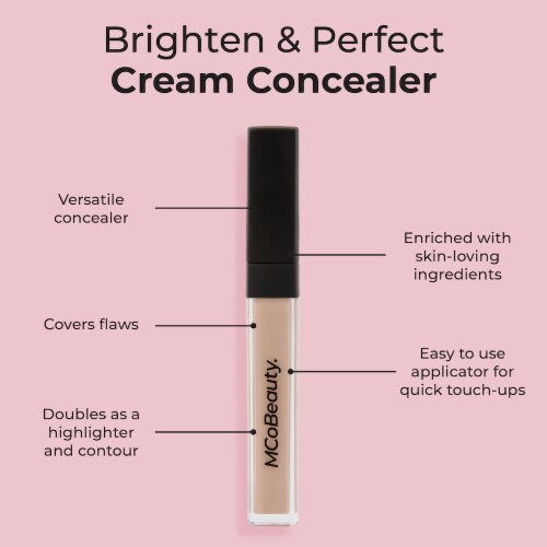 MCoBeauty® Brighten & Perfect Cream Concealer - Medium/Deep 2.5 Perspective: back
