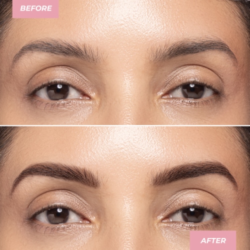 MCoBeauty Brow Boss Brow Gel Natural Tint & Longwear Hold - Medium/Dark Perspective: back
