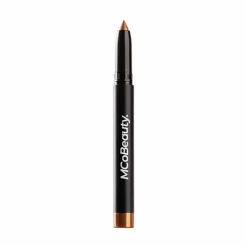 MCoBeauty Shimmer Eyeshadow Stick Highly Pigmented with Built-in Sharpener – Shimmer Copper Perspective: back