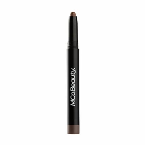 MCoBeauty Matte Eyeshadow Stick Highly Pigmented with Built-in Sharpener – Matte Chocolate Perspective: back