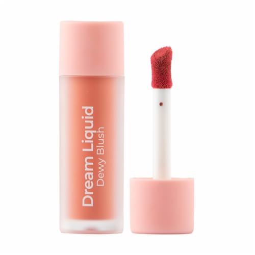 MCoBeauty Dream Liquid Dewy Blush Lightweight and Silky Liquid Formula - Soft Peach Perspective: back