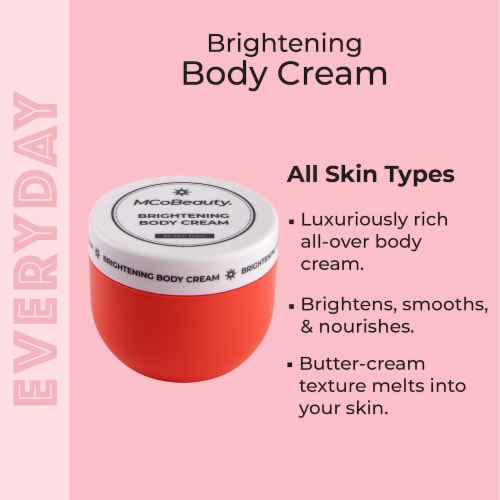MCoBeauty Brightening Body Cream Perspective: back