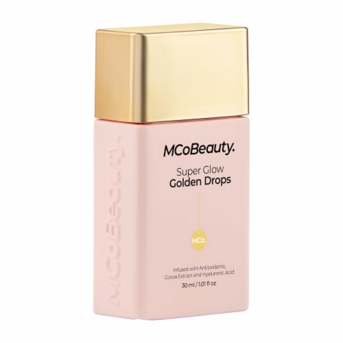 MCoBeauty® Super Glow Golden Drops - Gold Perspective: back