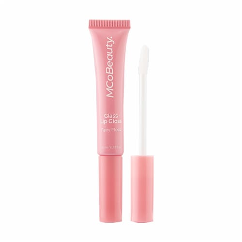 MCoBeauty® Glass Lip Gloss - Fairy Floss Perspective: back