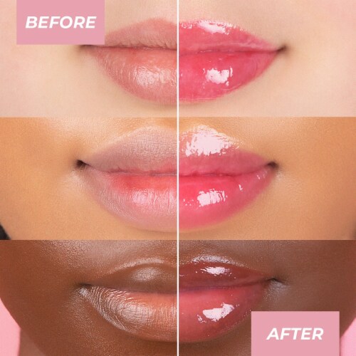 MCoBeauty® Glass Lip Gloss - Berry Perspective: back