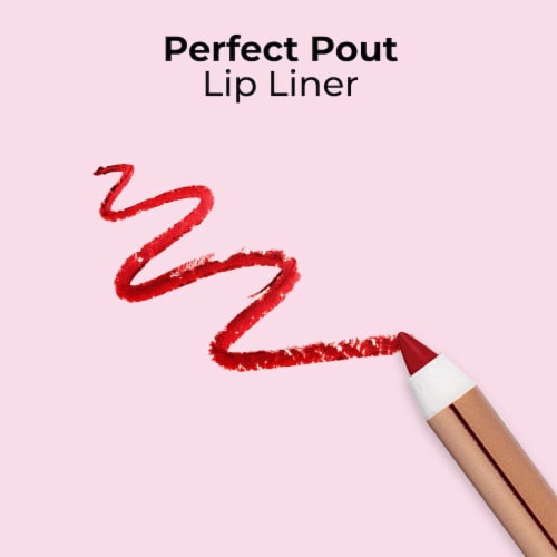 MCoBeauty Perfect Pout Lip Liner - Ruby Rouge Perspective: back