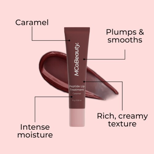 MCoBeauty Peptide Lip Treatment - Caramel Perspective: back