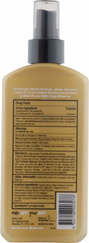 b.tan® Beach Please SPF 7 Deep Tanning Dry Spray Oil Perspective: back