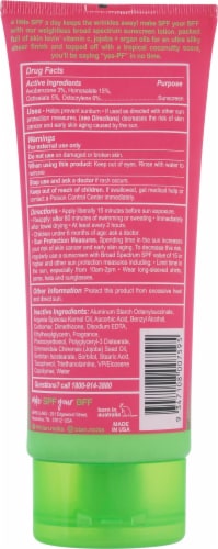 B.tan Spf is Your Bff SPF 30 Sunscreen Lotion Perspective: back