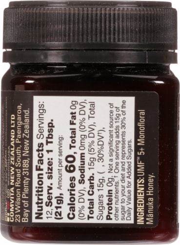 Comvita™ Certified UMF 5+ MGO 83+ Manuka Honey Perspective: back