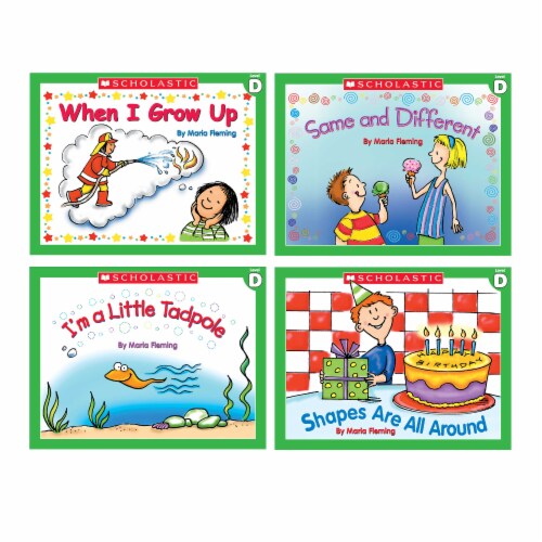 Scholastic Little Leveled Readers Level D Box Set Perspective: back