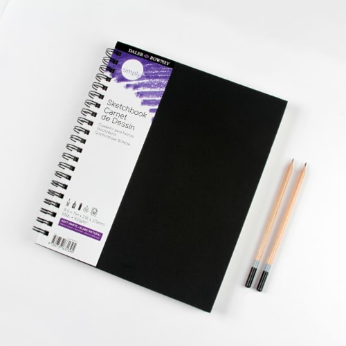 Daler-Rowney Simply Wirebound Sketchbook Perspective: back