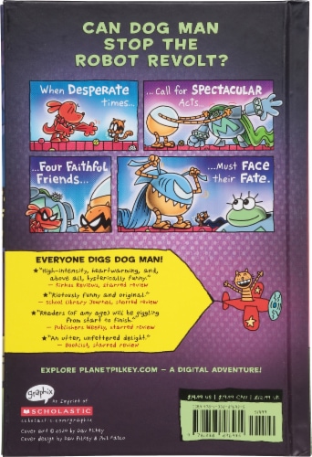 Dog Man The Scarlet Shedder by Dav Pilkey Perspective: back