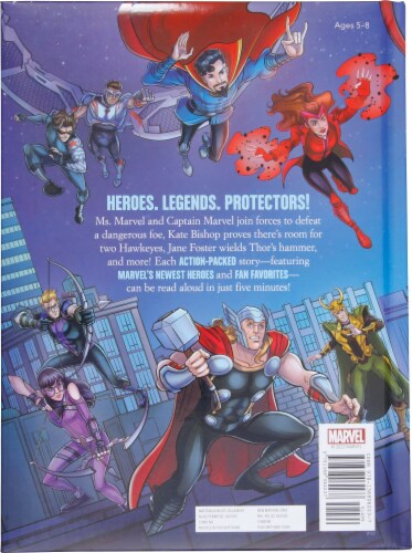 Five Minute Marvel Stories Perspective: back