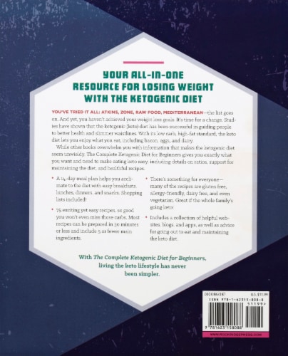 The Complete Ketogenic Diet for Beginners By Amy Ramos Perspective: back