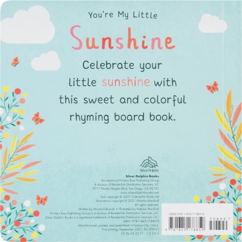 You're My Little Sunshine by Sandra Magsamen Perspective: back