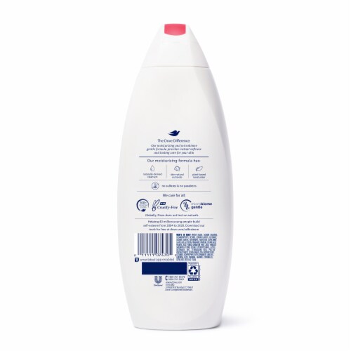 Dove Go Fresh Revive Pomegranate & Lemon Verbena Body Wash Perspective: back