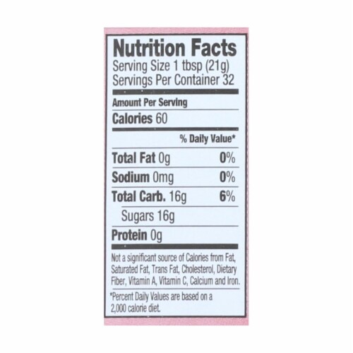 Wholesome Sweeteners Organic Raw Blue Agave - Case of 6 - 23.5 oz. Perspective: back