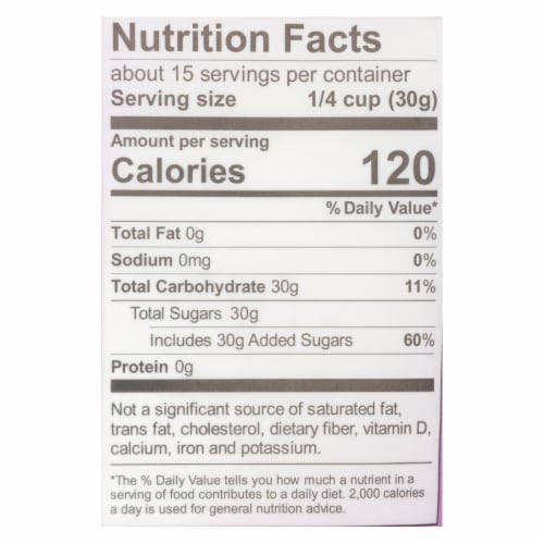 Wholesome Sweeteners Powdered Sugar - Organic and Natural - Case of 6 lbs Perspective: back