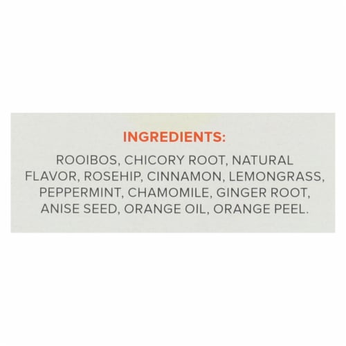 Good Earth® Sweet & Spicy Caffeine Free Herbal Tea Bags Perspective: back