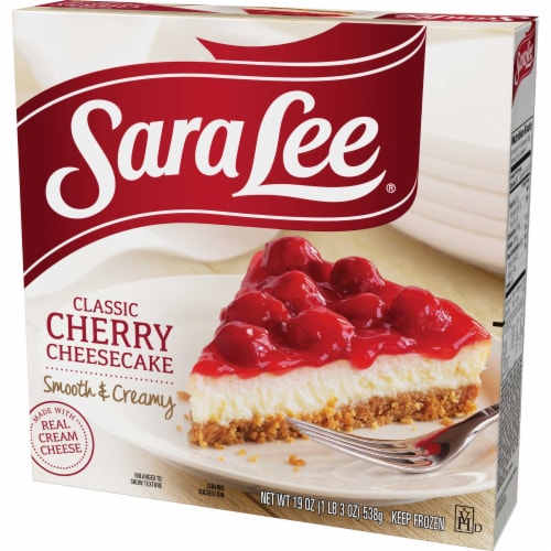 Sara Lee Cherry Cheesecake, 19 Ounce -- 12 per case Perspective: back