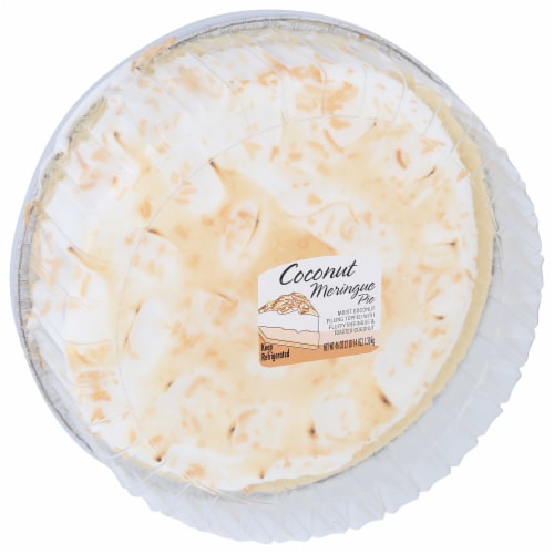 Sara Lee Coconut Meringue Premium Pie, 46 Ounce -- 4 per case Perspective: back