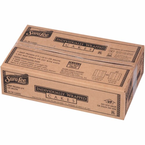 Sara Lee Iced Carrot Cake, 2.25 Ounce -- 24 per case Perspective: back
