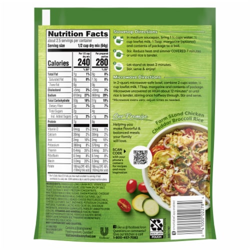 Knorr Cheddar Broccoli Rice Sides, 12 ct / 5.7 oz - Kroger