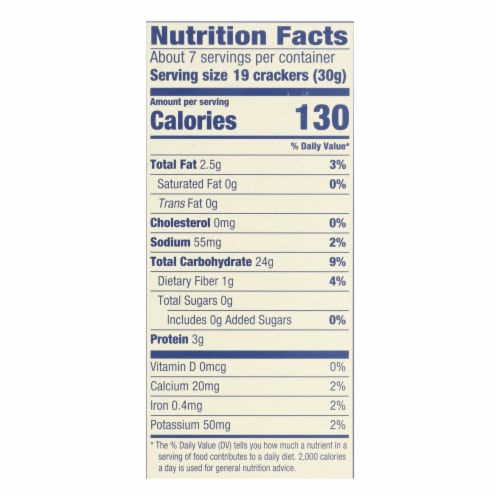 Blue Diamond - Nut Thins - Hint Of Sea Salt - Case of 6-7.7 OZ Perspective: back