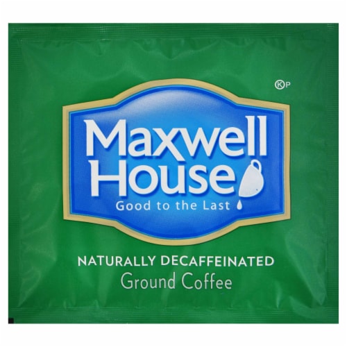 Maxwell House Decaffeinated Coffee,  0.7 oz. In Room Filterpack -- 100 packs per case Perspective: back