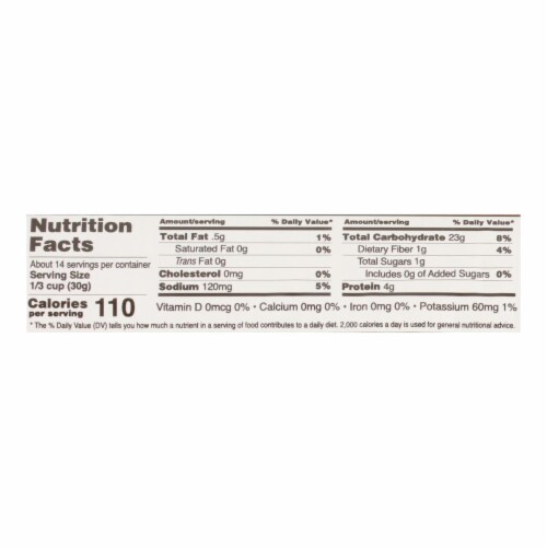 Edward and Sons Organic Breadcrumbs - Lightly Salted - Case of 6 - 15 oz. Perspective: back