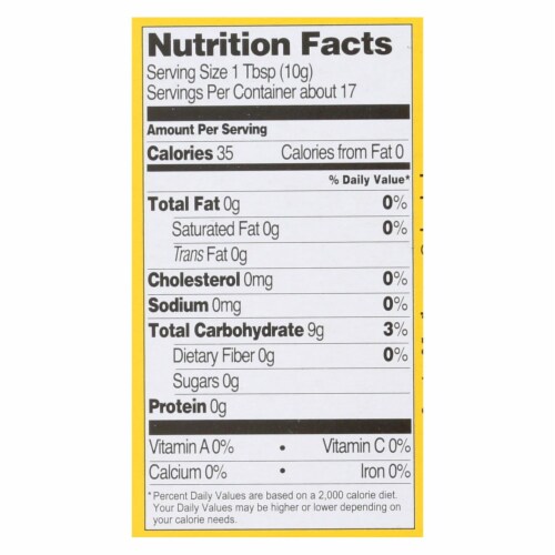 Let's Do Organics Tapioca Starch - Organic - 6 oz - Case of 6 Perspective: back