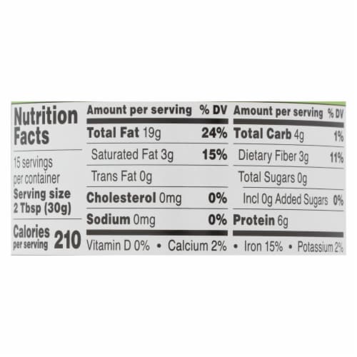 Once Again - Tahini Sesame - Case of 6-16 OZ Perspective: back