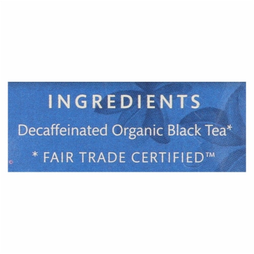 Choice Organics Black Decaffeinated English Breakfast Tea Case Perspective: back