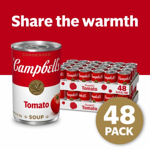 Campbell's® Condensed Tomato Soup Case Lot Sale Perspective: back