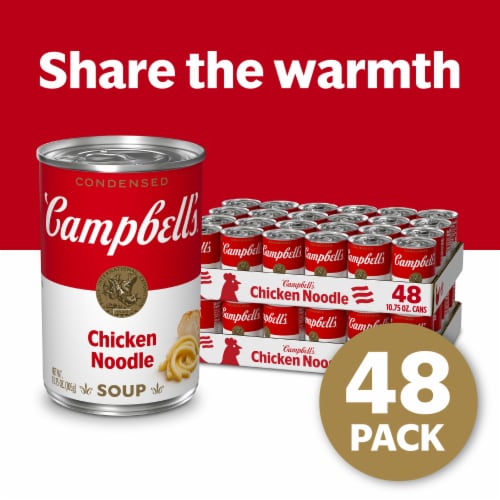 Campbell's® Condensed Chicken Noodle Soup Case Lot Sale Perspective: back