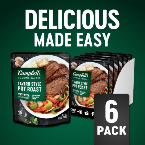 Campbell's® Tavern Style Pot Roast Slow Cooker Sauce (6 Pack), 6