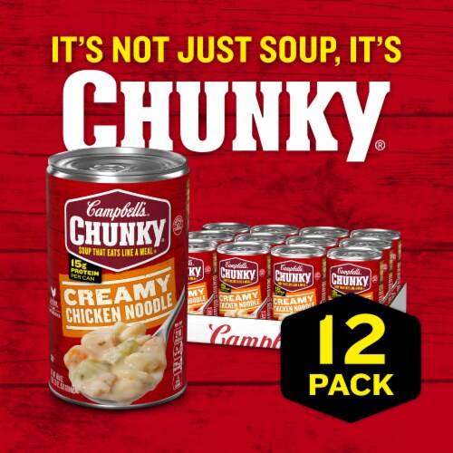 Campbell's® Chunky® Creamy Chicken Noodle Soup Perspective: back