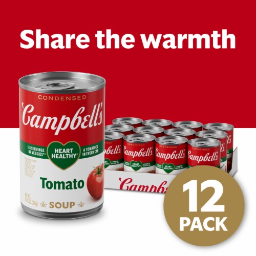 Campbell's® Healthy Request Condensed Tomato Soup Perspective: back