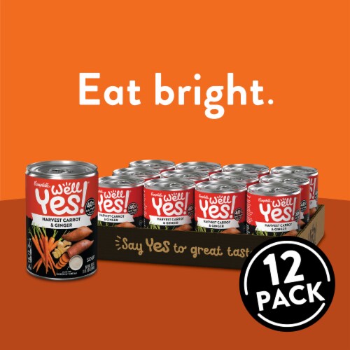 Campbell's® Well Yes® Carrot Ginger Soup Case Sale Perspective: back