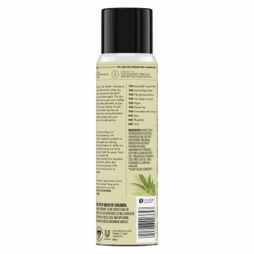 Love Home & Planet Vetiver & Tea Tree Oil Dry Wash Spray Perspective: back