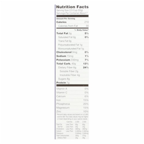 Alpen® No Added Sugar Muesli Cereal Perspective: back