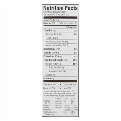 Weetabix Organic Cereal - Case of 12 - 14 oz. Perspective: back