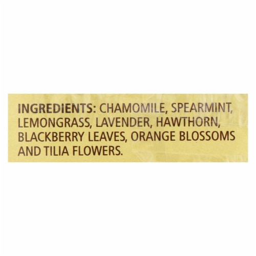 Celestial Seasonings - Tea - Sleepytime Lavender - Case of 6 - 20 Bags Perspective: back